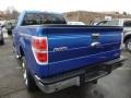 2014 Blue Flame Ford F150 XLT SuperCab 4x4  photo #4