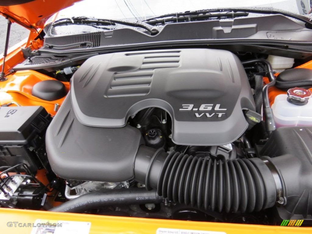 2014 Dodge Challenger SXT 3.6 Liter DOHC 24Valve VVT Pentastar V6