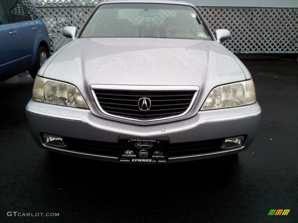 2002 RL 3.5 Sedan - Satin Silver / Ebony photo #3