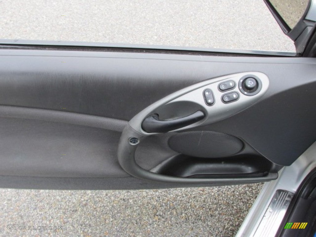 1999 Cougar V6 - Silver Frost Metallic / Midnight Black photo #13