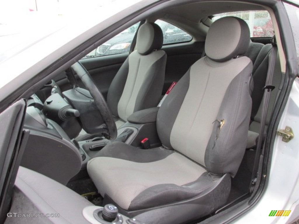 1999 Cougar V6 - Silver Frost Metallic / Midnight Black photo #14