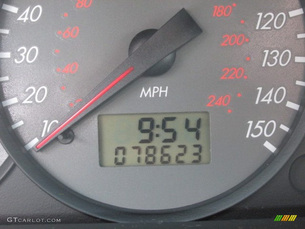 1999 Cougar V6 - Silver Frost Metallic / Midnight Black photo #20