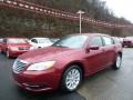 Deep Cherry Red Crystal Pearl 2014 Chrysler 200 Touring Sedan Exterior