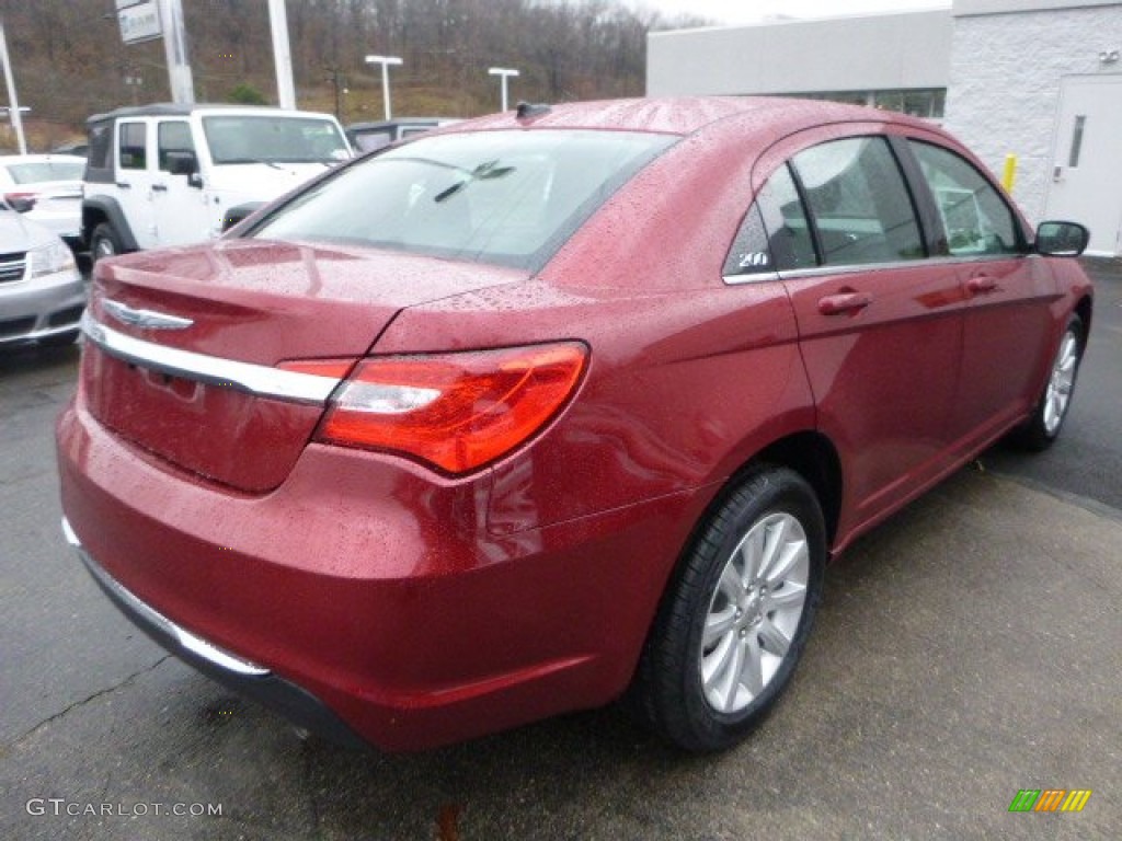 Deep Cherry Red Crystal Pearl 2014 Chrysler 200 Touring Sedan Exterior Photo #88580395