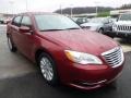 2014 Deep Cherry Red Crystal Pearl Chrysler 200 Touring Sedan  photo #7