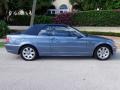 2001 Steel Blue Metallic BMW 3 Series 325i Convertible  photo #37