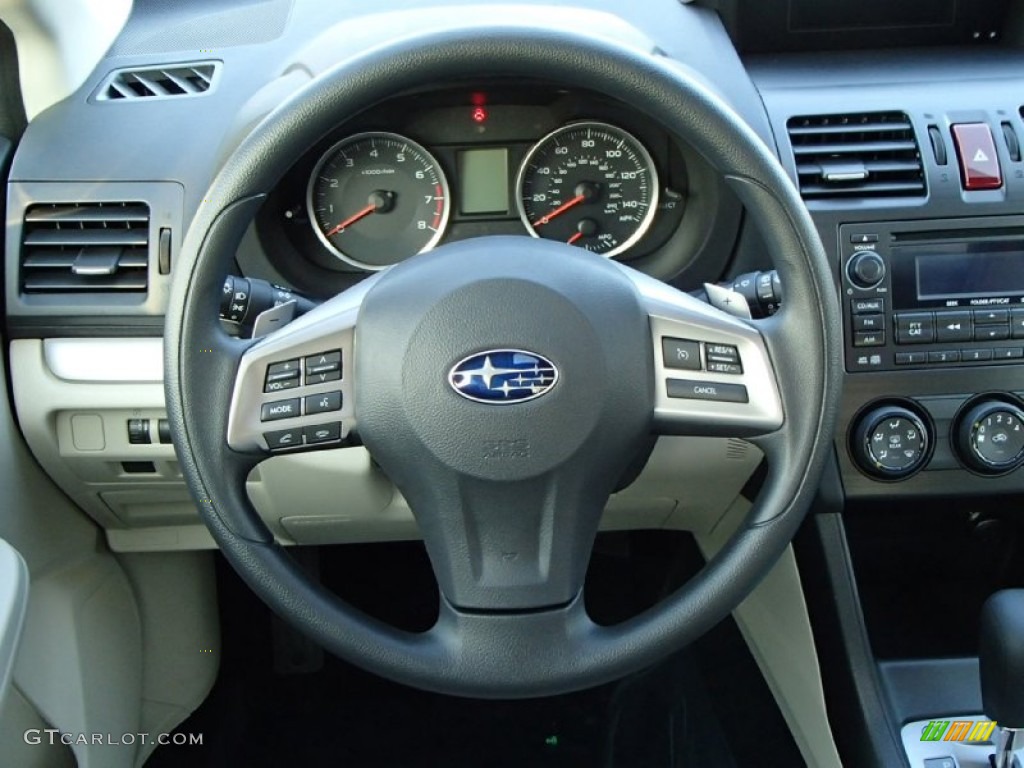 2014 XV Crosstrek 2.0i Premium - Venetian Red Pearl / Ivory photo #7