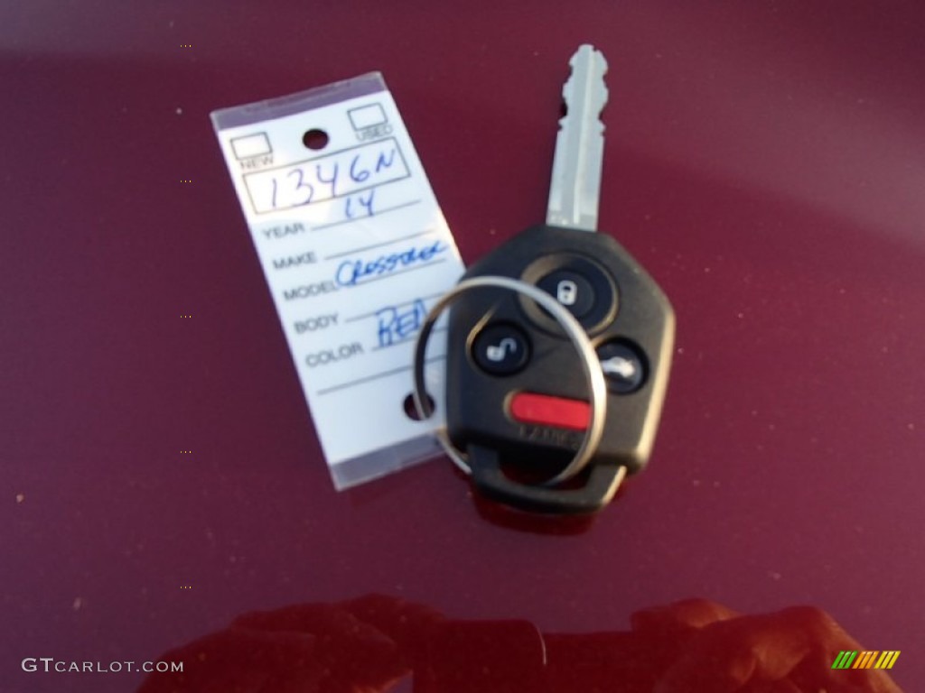 2014 XV Crosstrek 2.0i Premium - Venetian Red Pearl / Ivory photo #11
