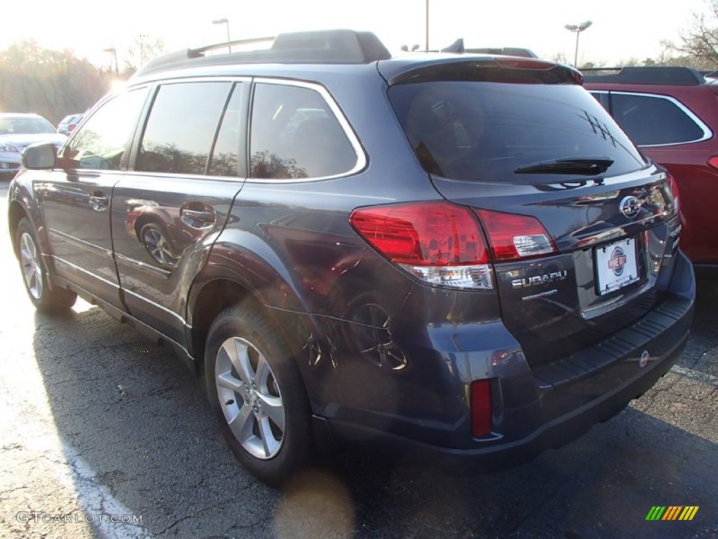 2014 Outback 2.5i Limited - Carbide Gray Metallic / Black photo #2