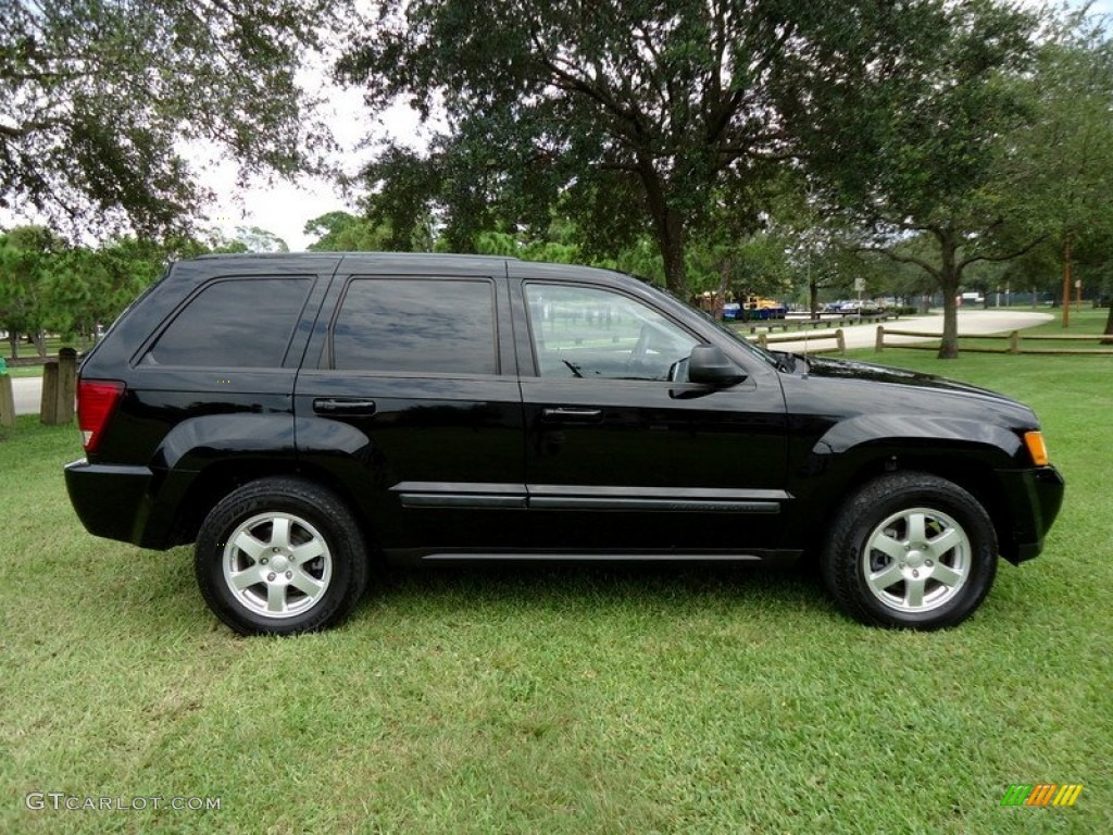 2008 Grand Cherokee Laredo - Black / Dark Slate Gray photo #10