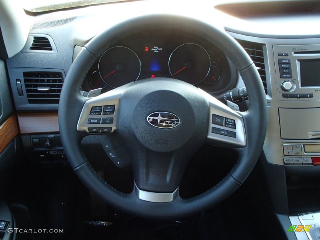 2014 Outback 2.5i Limited - Carbide Gray Metallic / Black photo #7