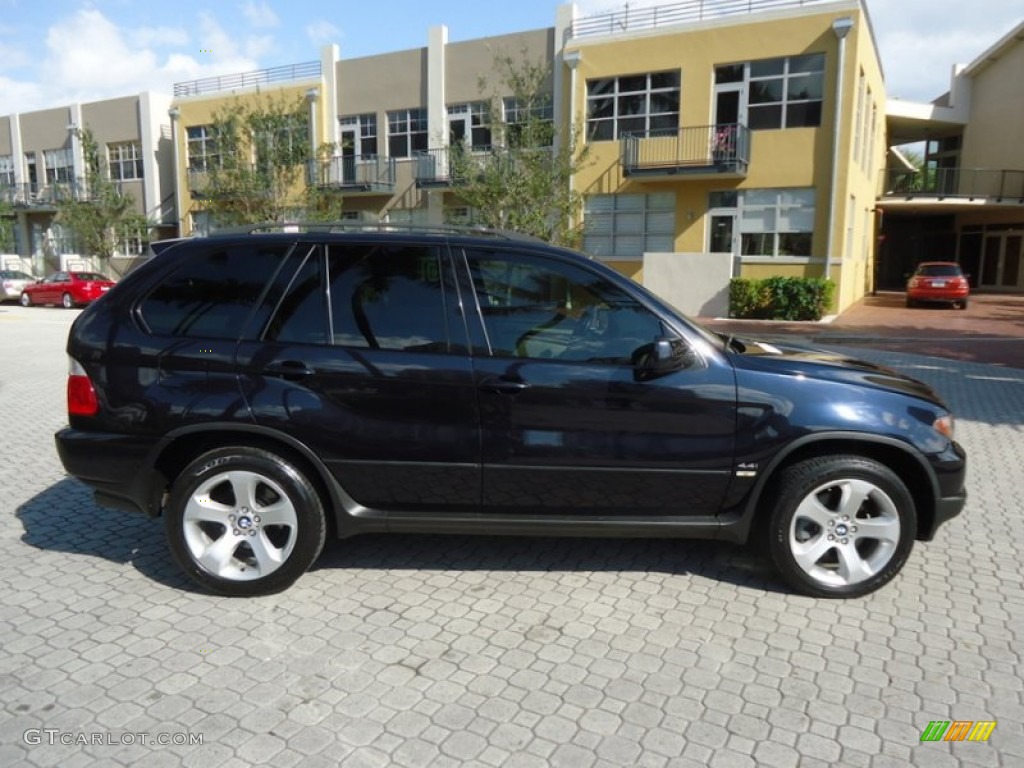 2004 X5 4.4i - Toledo Blue Metallic / Beige photo #17