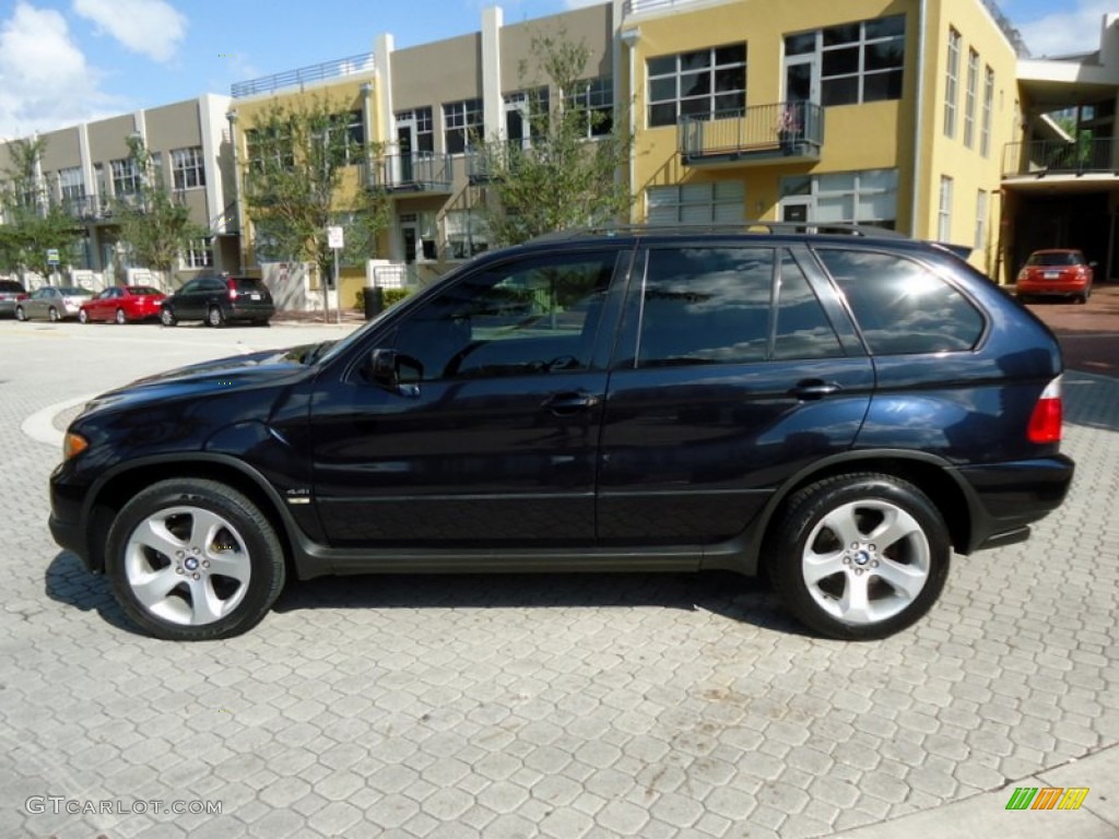 Toledo Blue Metallic 2004 BMW X5 4.4i Exterior Photo #88583509