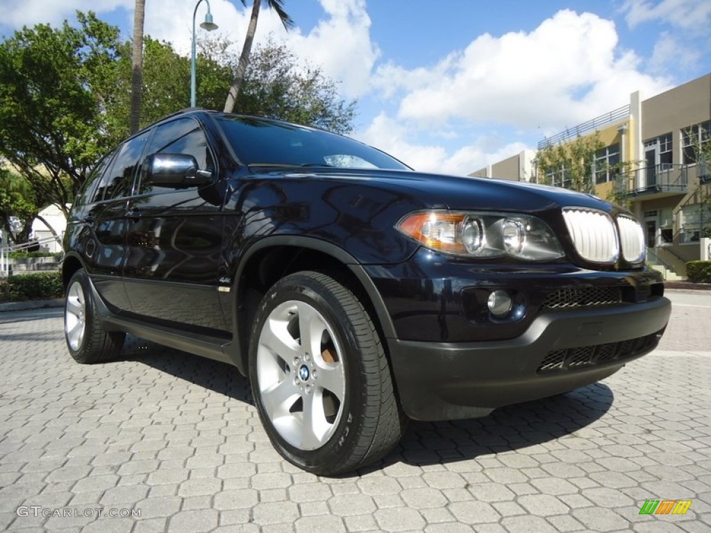 Toledo Blue Metallic 2004 BMW X5 4.4i Exterior Photo #88583710