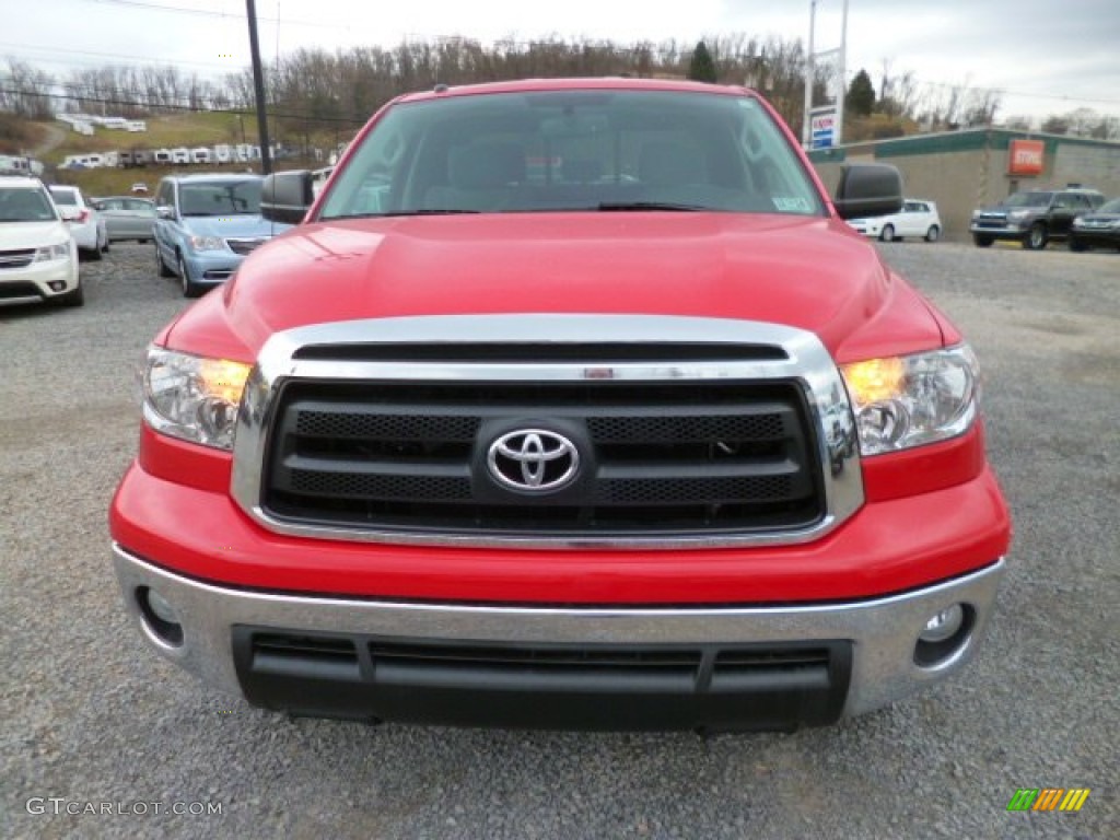 2012 Tundra Double Cab 4x4 - Radiant Red / Graphite photo #2