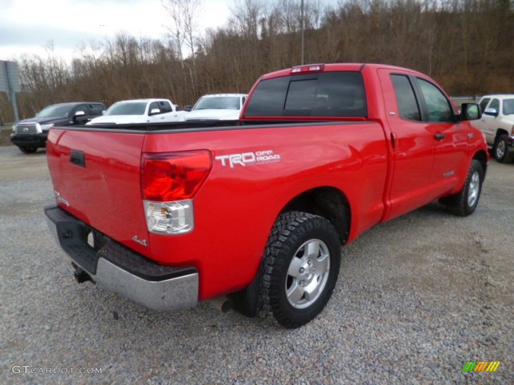 2012 Tundra Double Cab 4x4 - Radiant Red / Graphite photo #6