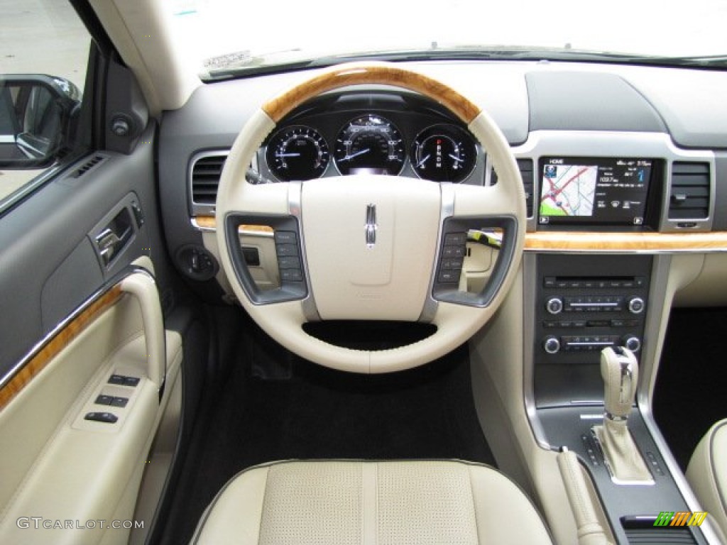 2012 Lincoln MKZ FWD Light Camel Dashboard Photo #88584670