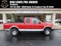 Bright Red 2003 Ford F150 XLT SuperCab 4x4
