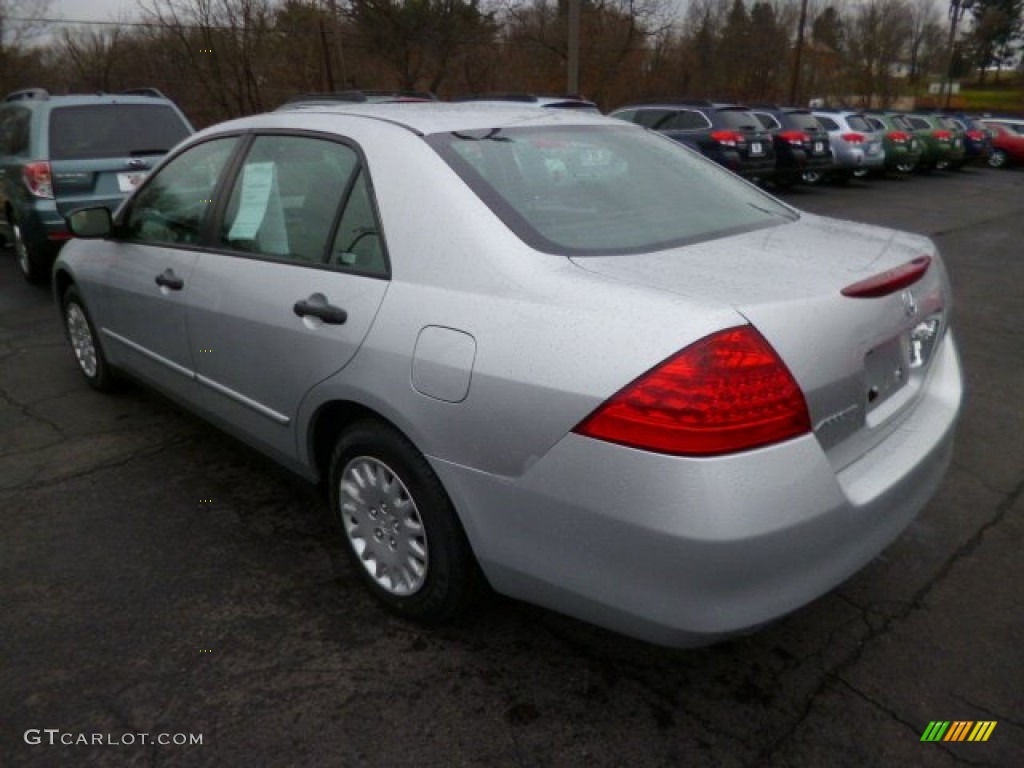 2006 Accord Value Package Sedan - Alabaster Silver Metallic / Black photo #5