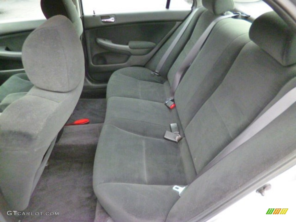 2006 Accord Value Package Sedan - Alabaster Silver Metallic / Black photo #13