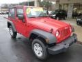 2013 Flame Red Jeep Wrangler Sport 4x4  photo #2