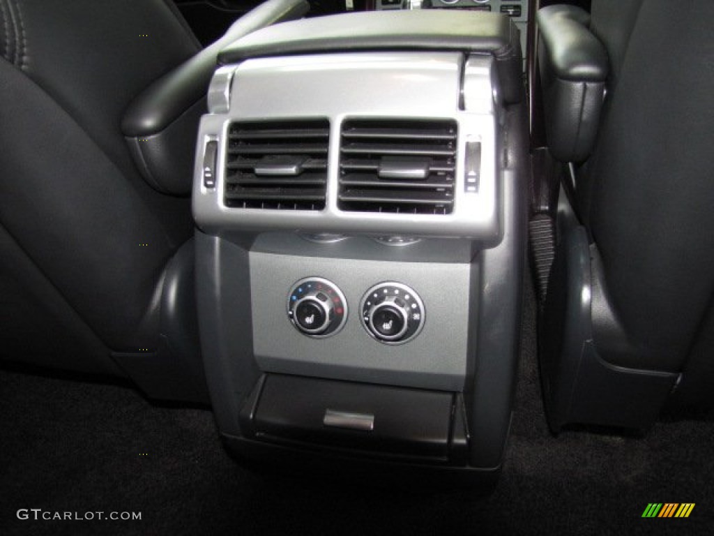 2008 Range Rover V8 HSE - Java Black Pearlescent / Jet Black photo #28