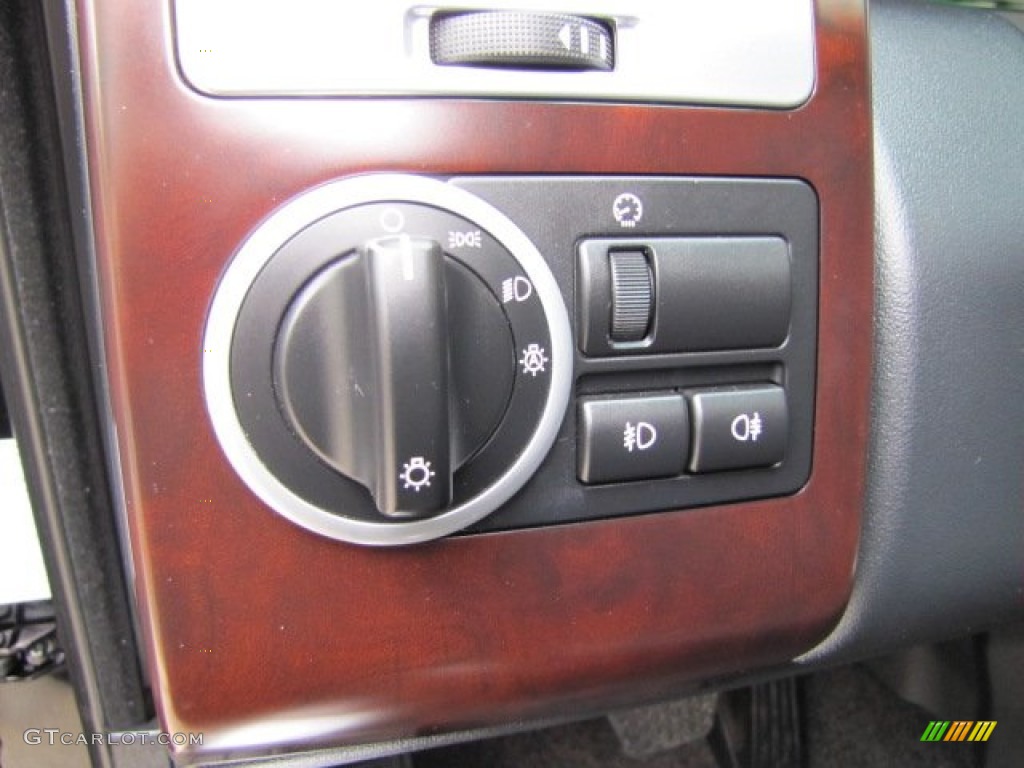 2008 Range Rover V8 HSE - Java Black Pearlescent / Jet Black photo #30