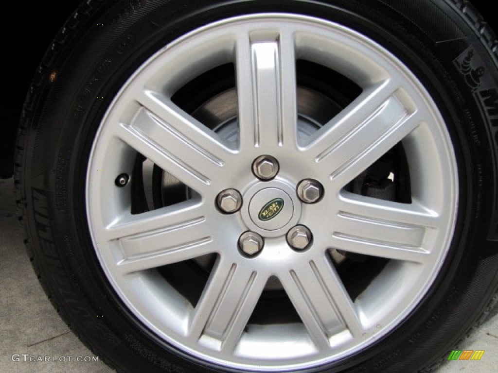 2008 Range Rover V8 HSE - Java Black Pearlescent / Jet Black photo #42