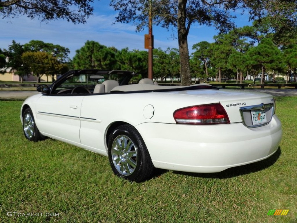 2006 Sebring Limited Convertible - Stone White / Light Taupe photo #1