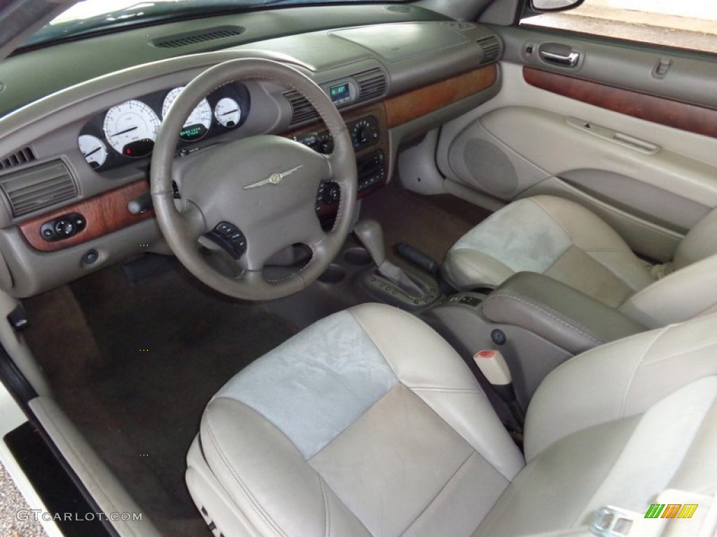 Light Taupe Interior 2006 Chrysler Sebring Limited Convertible Photo #88587892