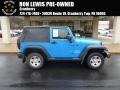 2011 Cosmos Blue Jeep Wrangler Sport 4x4 #88576896