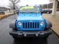 2011 Cosmos Blue Jeep Wrangler Sport 4x4  photo #3