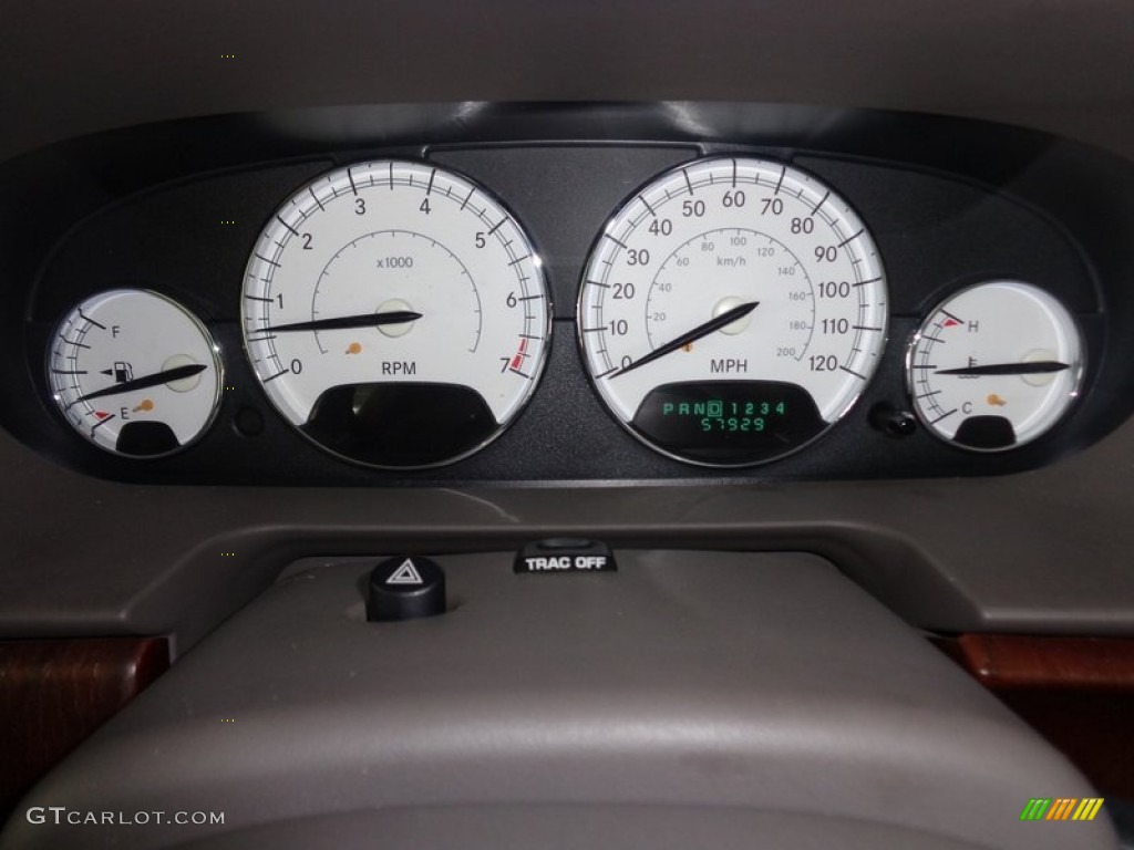 2006 Chrysler Sebring Limited Convertible Gauges Photo #88588438