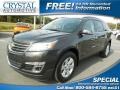 2013 Tungsten Metallic Chevrolet Traverse LT  photo #1