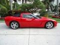 Victory Red 2005 Chevrolet Corvette Coupe Exterior