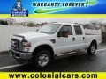 2010 Oxford White Ford F250 Super Duty XLT Crew Cab 4x4  photo #1