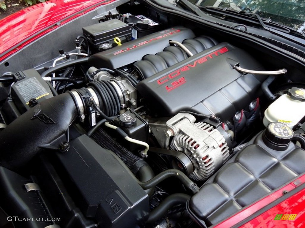 2005 Chevrolet Corvette Coupe 6.0 Liter OHV 16-Valve LS2 V8 Engine Photo #88589884