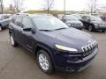 True Blue Pearl 2014 Jeep Cherokee Latitude 4x4 Exterior