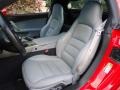 2005 Chevrolet Corvette Steel Grey Interior Front Seat Photo