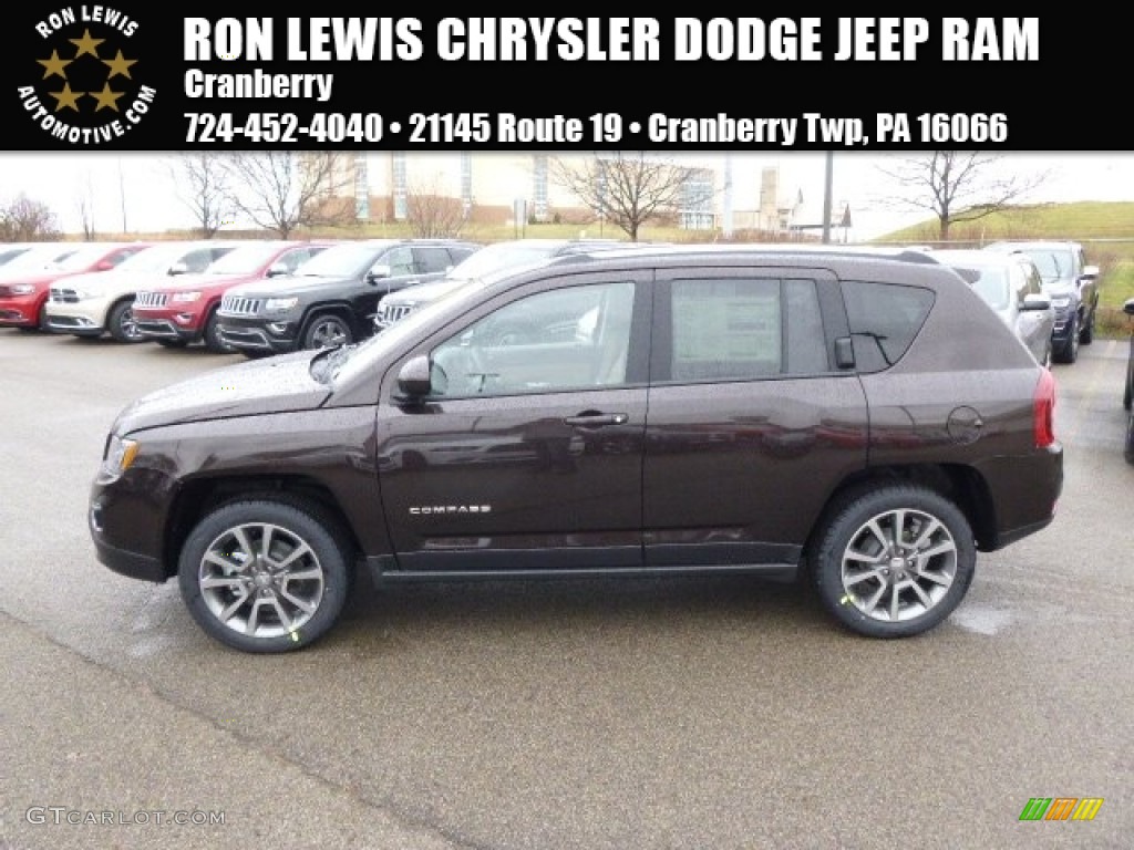2014 Compass Limited 4x4 - Rugged Brown Metallic / Dark Slate Gray/Light Pebble photo #1