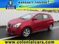 Red Hot Metallic 2010 Pontiac Vibe 1.8L