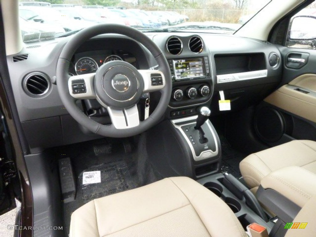 2014 Compass Limited 4x4 - Rugged Brown Metallic / Dark Slate Gray/Light Pebble photo #14