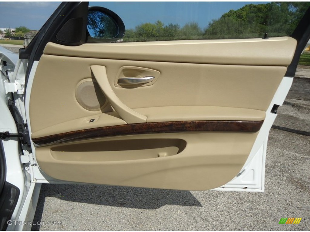2006 BMW 3 Series 325i Sedan Beige Door Panel Photo #88591108