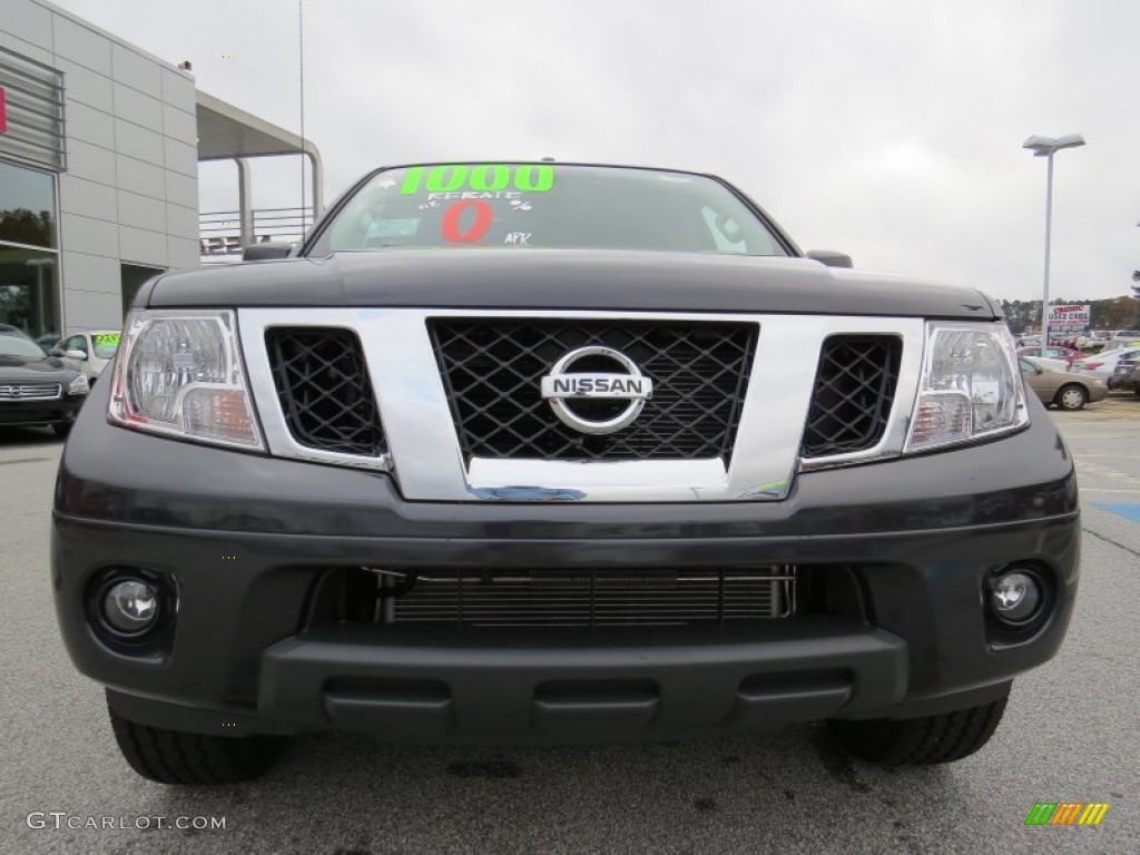 2014 Frontier S Crew Cab - Night Armor / Steel photo #8