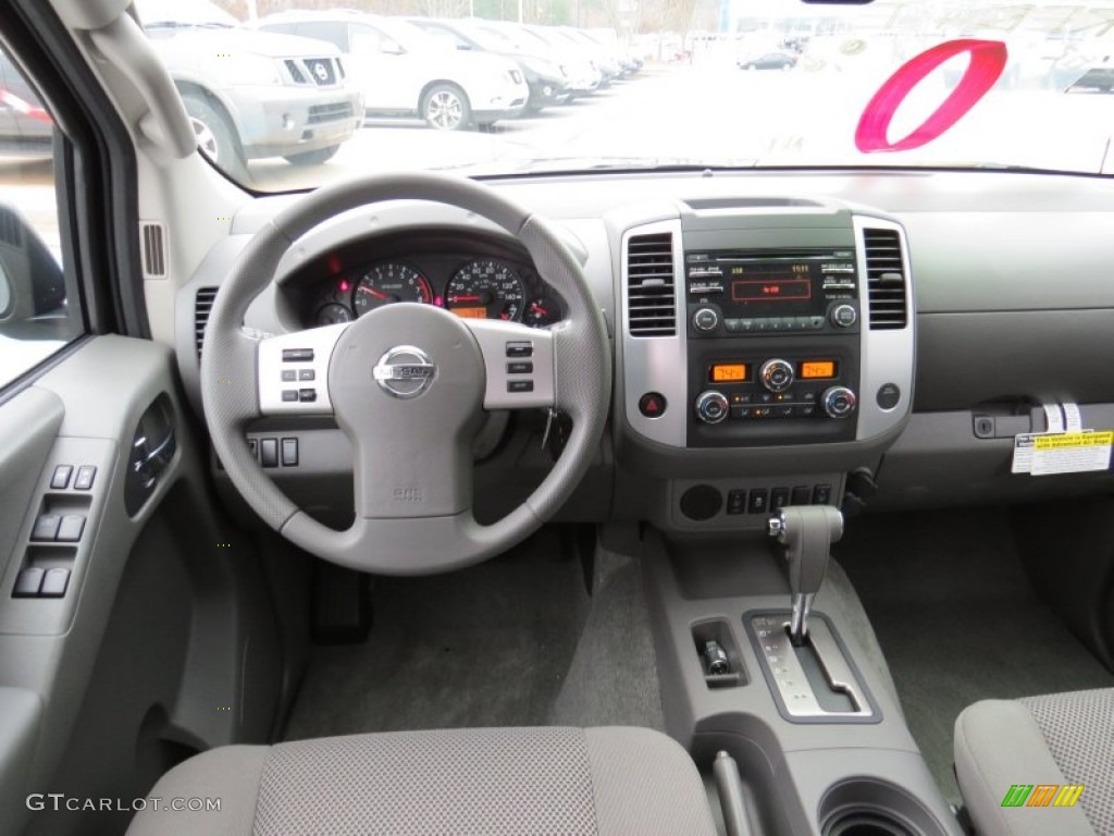 2014 Frontier S Crew Cab - Night Armor / Steel photo #11