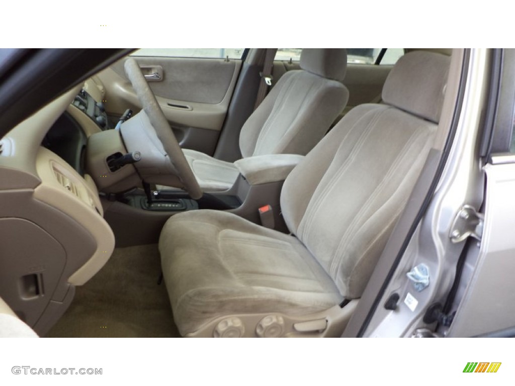 1999 Accord LX Sedan - Satin Silver Metallic / Gray photo #2