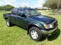 2002 Imperial Jade Green Mica Toyota Tacoma V6 PreRunner Double Cab  photo #5