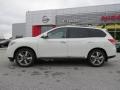 2014 Moonlight White Nissan Pathfinder Platinum  photo #2