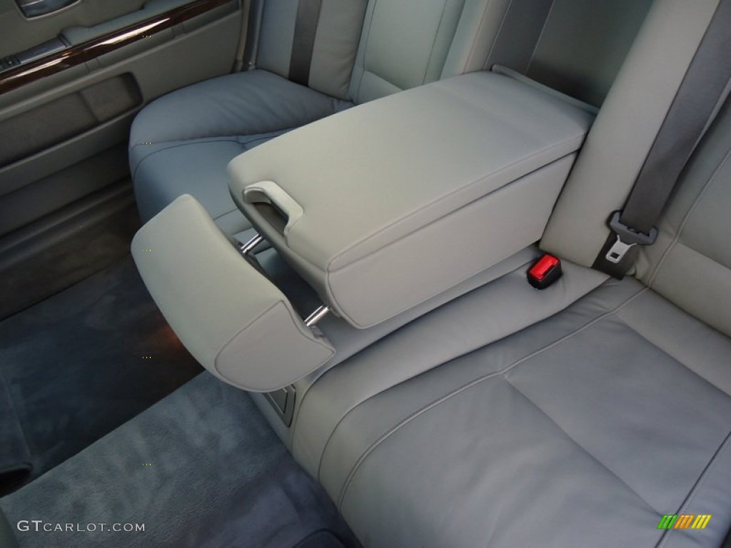 2003 7 Series 745Li Sedan - Titanium Silver Metallic / Basalt Grey/Flannel Grey photo #56
