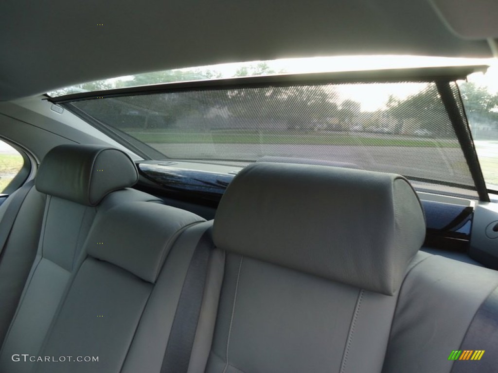 2003 7 Series 745Li Sedan - Titanium Silver Metallic / Basalt Grey/Flannel Grey photo #58